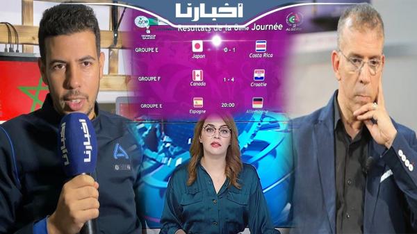 التيال في رد قوي على فضيحة التلفزيون الجزائري بعد حذف المنتخب المغربي من نتائج مونديال قطر